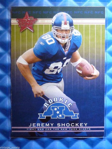 jeremy shockey rookie card